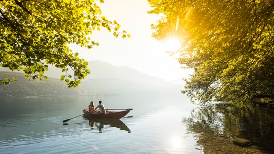 Runderboot am See