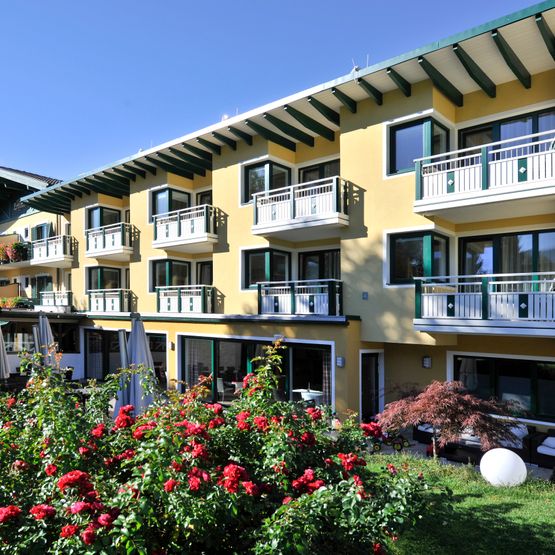 Ansicht Hotel Gartenseite